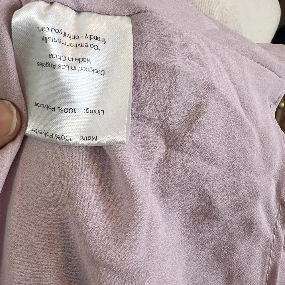 Fame & Partners Strappy Back Pleated Chiffon Evening Dress - Picture 6 of 6